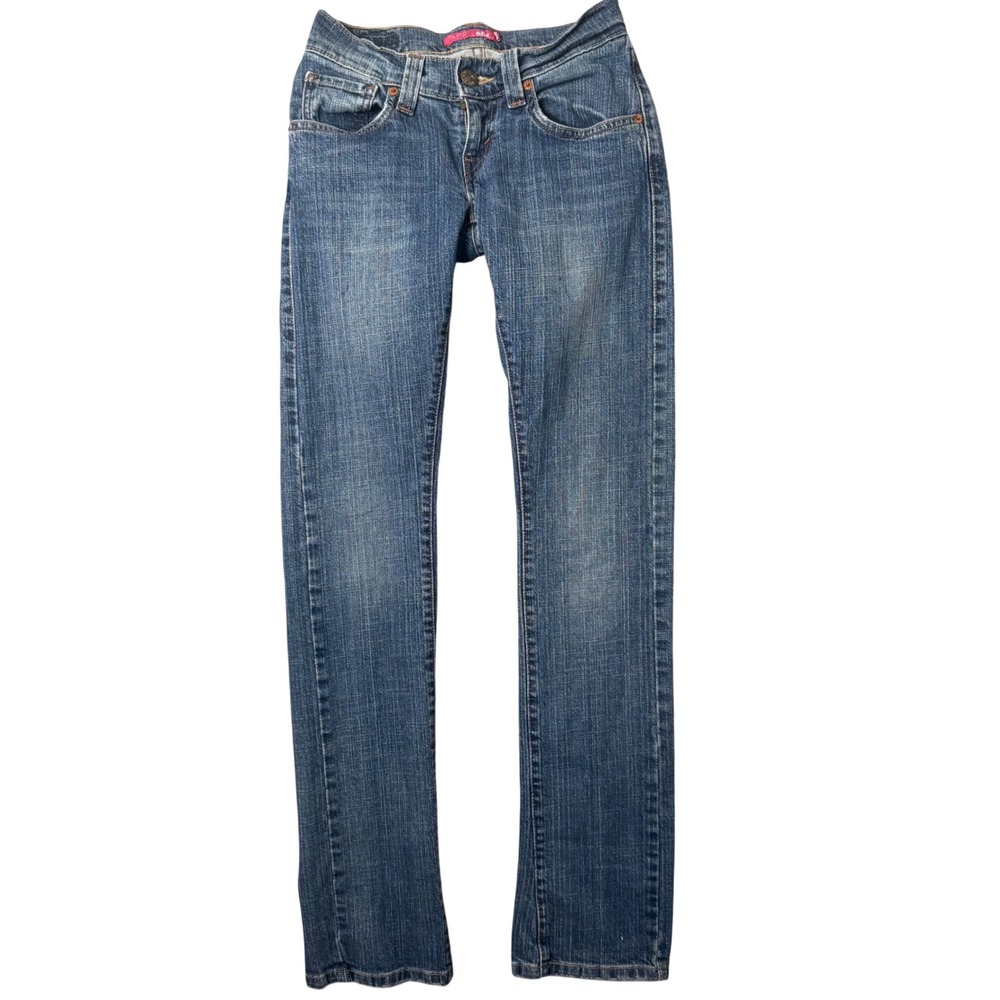 Levi's Women's Medium Blue Straight-Leg Jeans